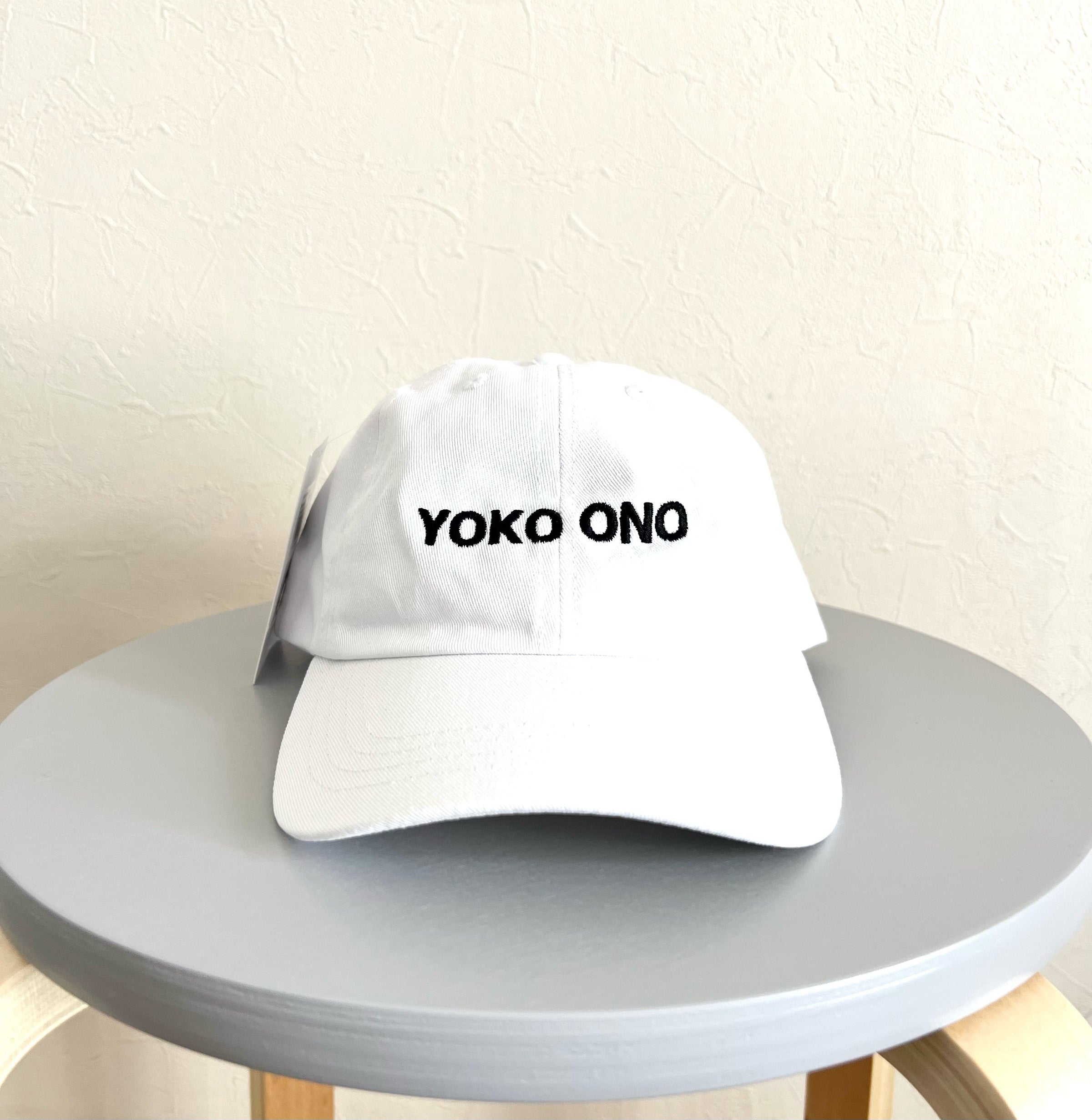 美品　※日本未発売　YOKO ONO ベースボールキャップ ホワイト Tate Yoko Ono White Cap | someday