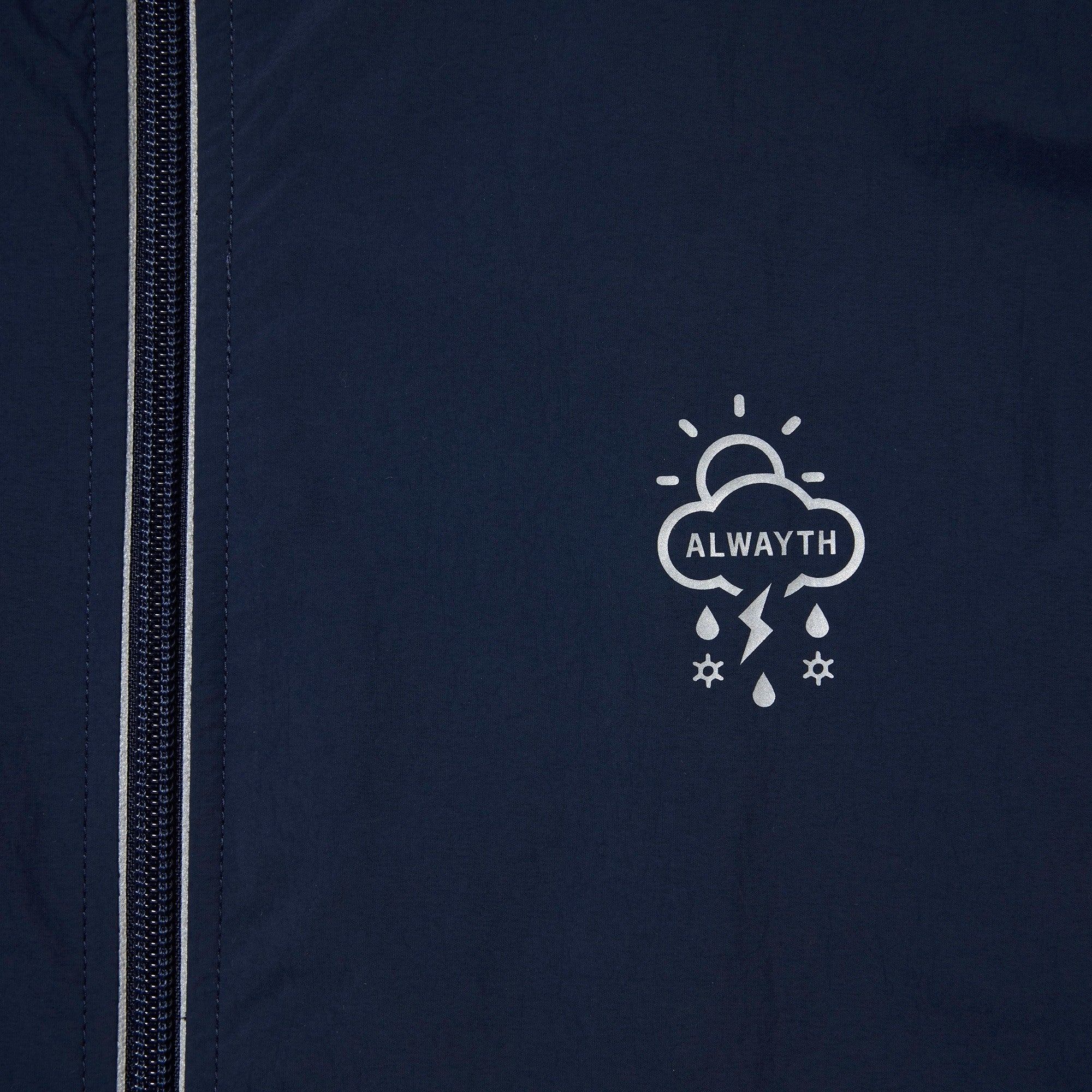 Alwayth Training Jacket & Pants Set / Reflect Printed Navy | someday