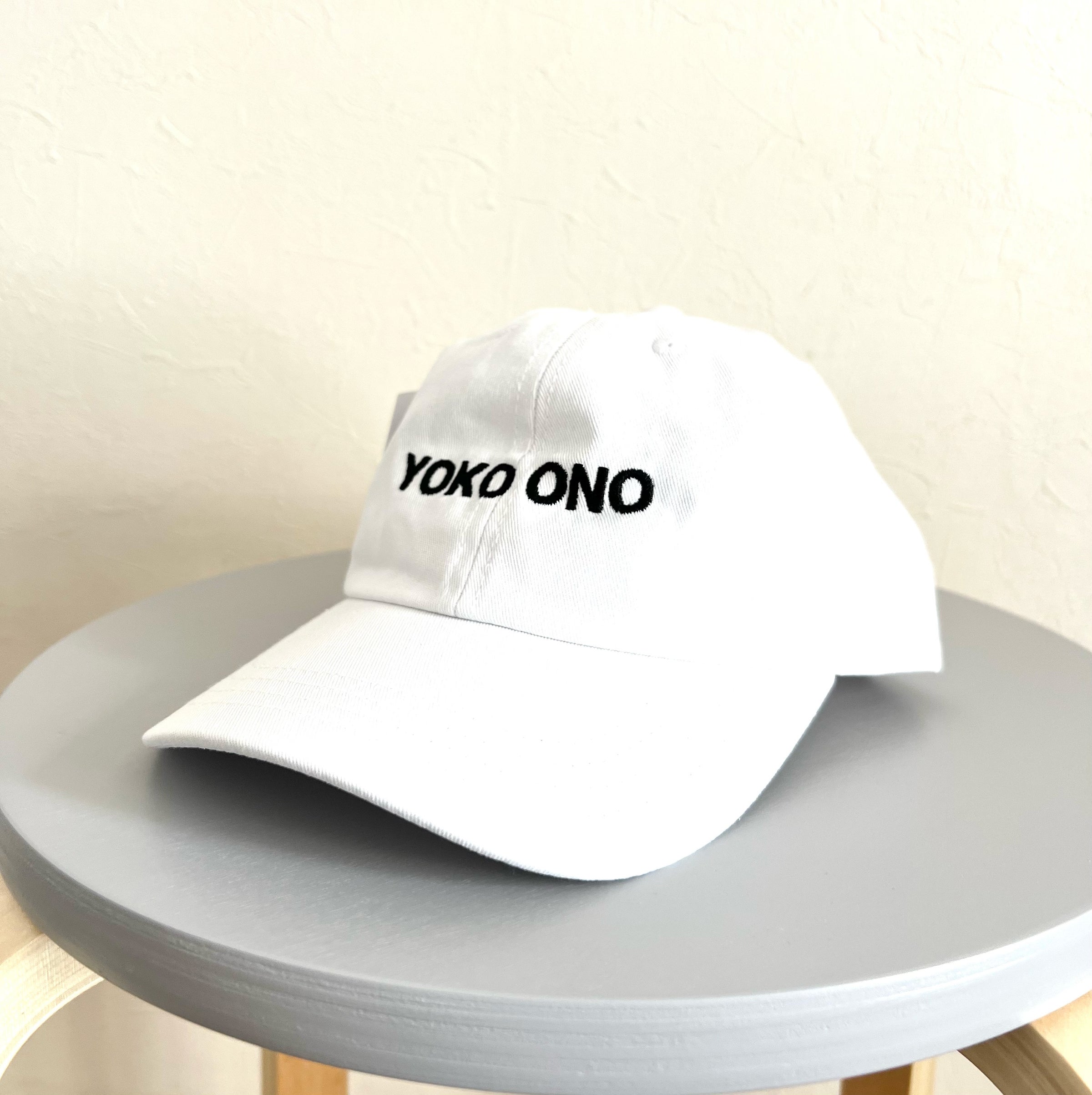 美品　※日本未発売　YOKO ONO ベースボールキャップ ホワイト Tate Yoko Ono White Cap | someday