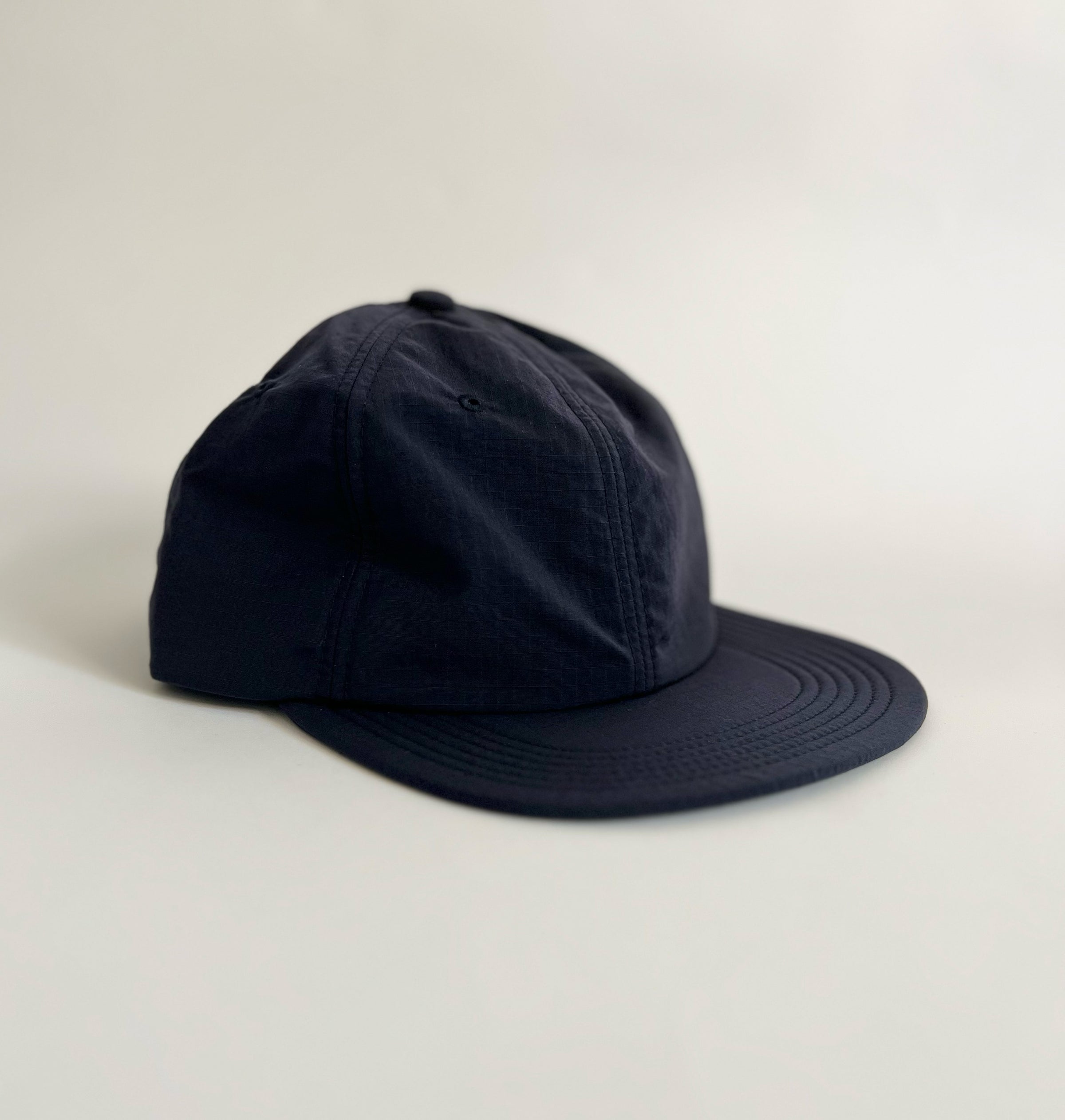 GARBAGE SOFT BRIM 6 PANEL CAP (SOLID) NAVY | someday