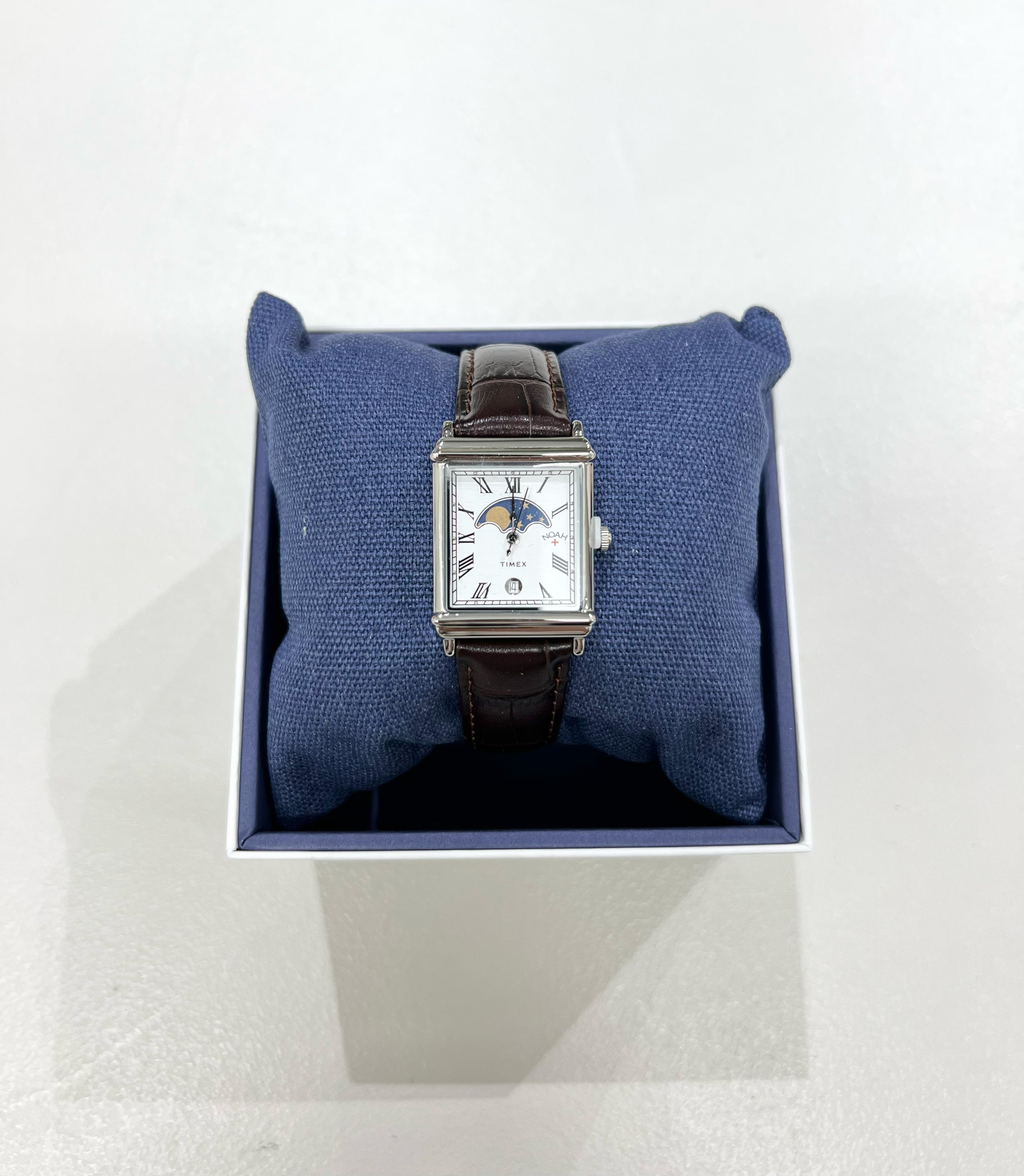 Noah x Timex Moon Phase Watch brown/steel | someday