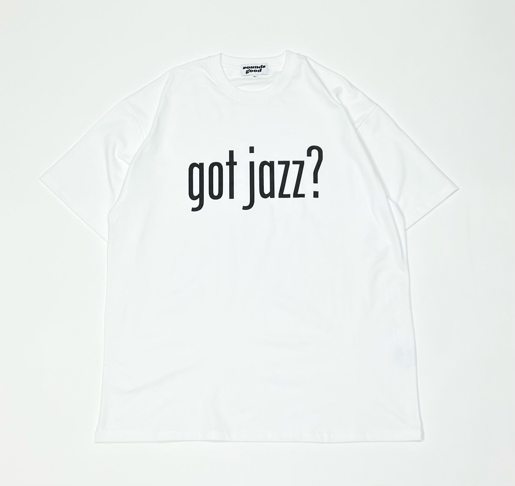 Tシャツ・カットソー [SOUNDS GOOD] JazZ Tee SOUNDS GOOD got jazz? Tee White | someday