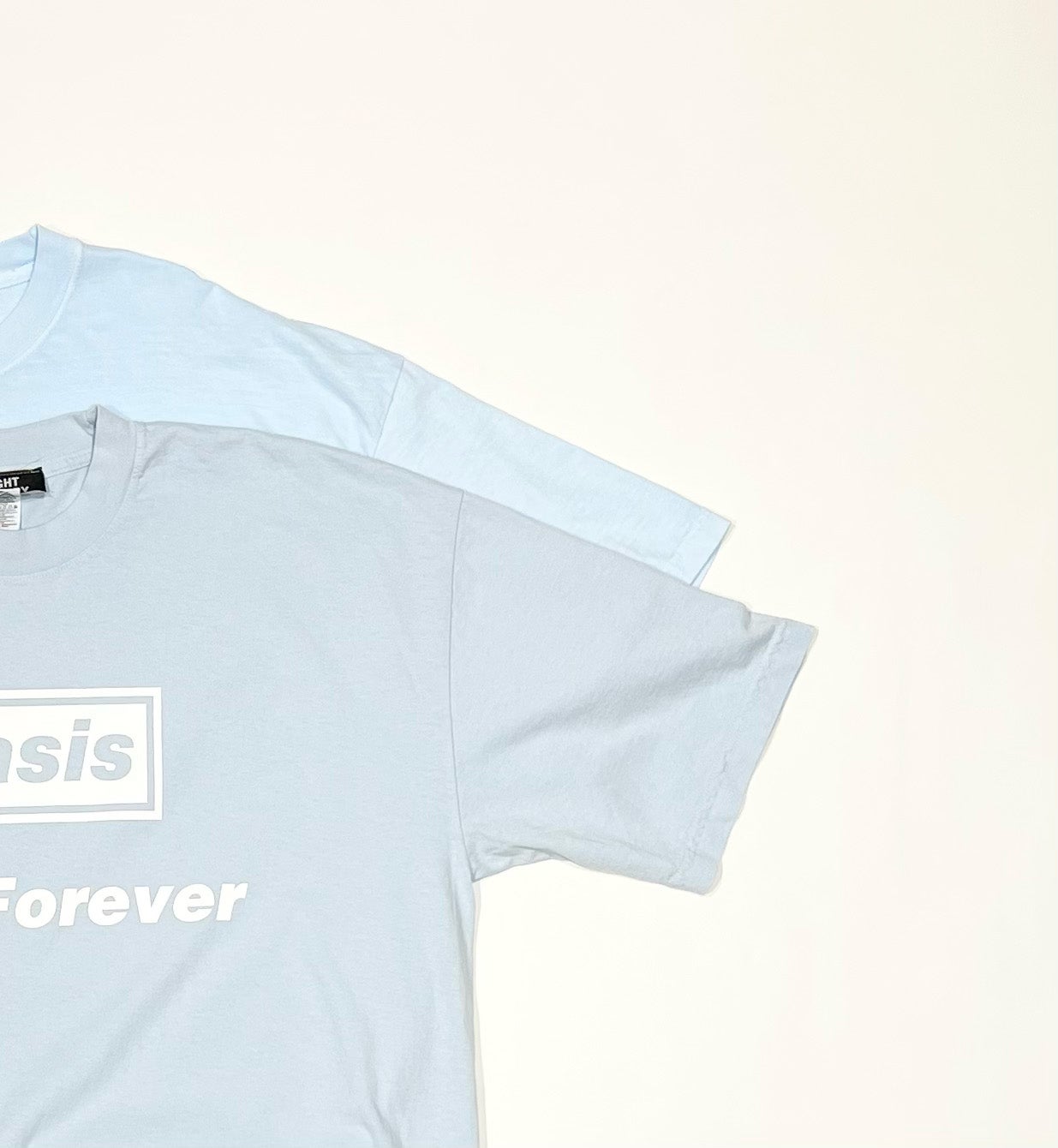 LIve Forever L/S Tee light blue | someday