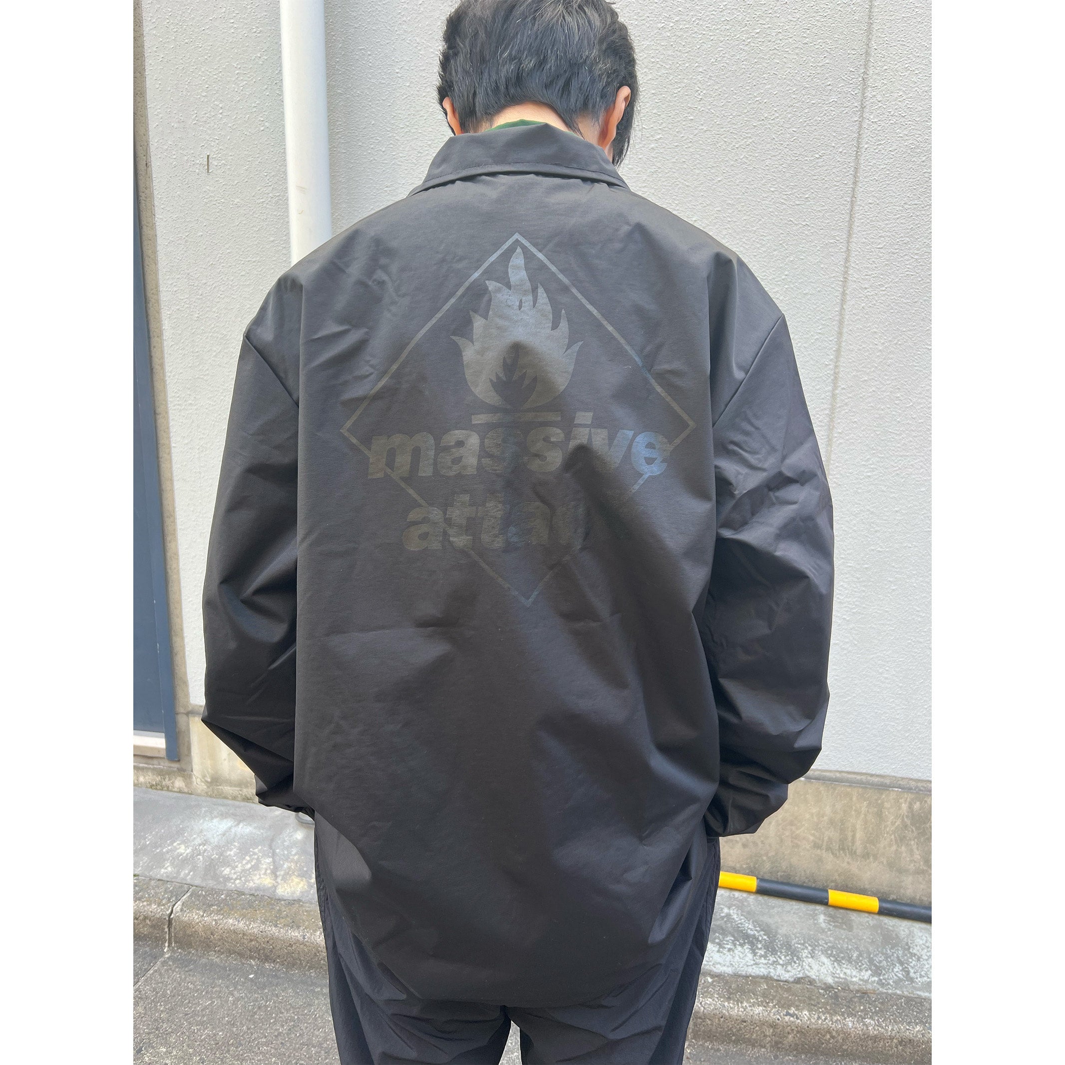 MASSIVE ATTACK COACH JACKET | someday