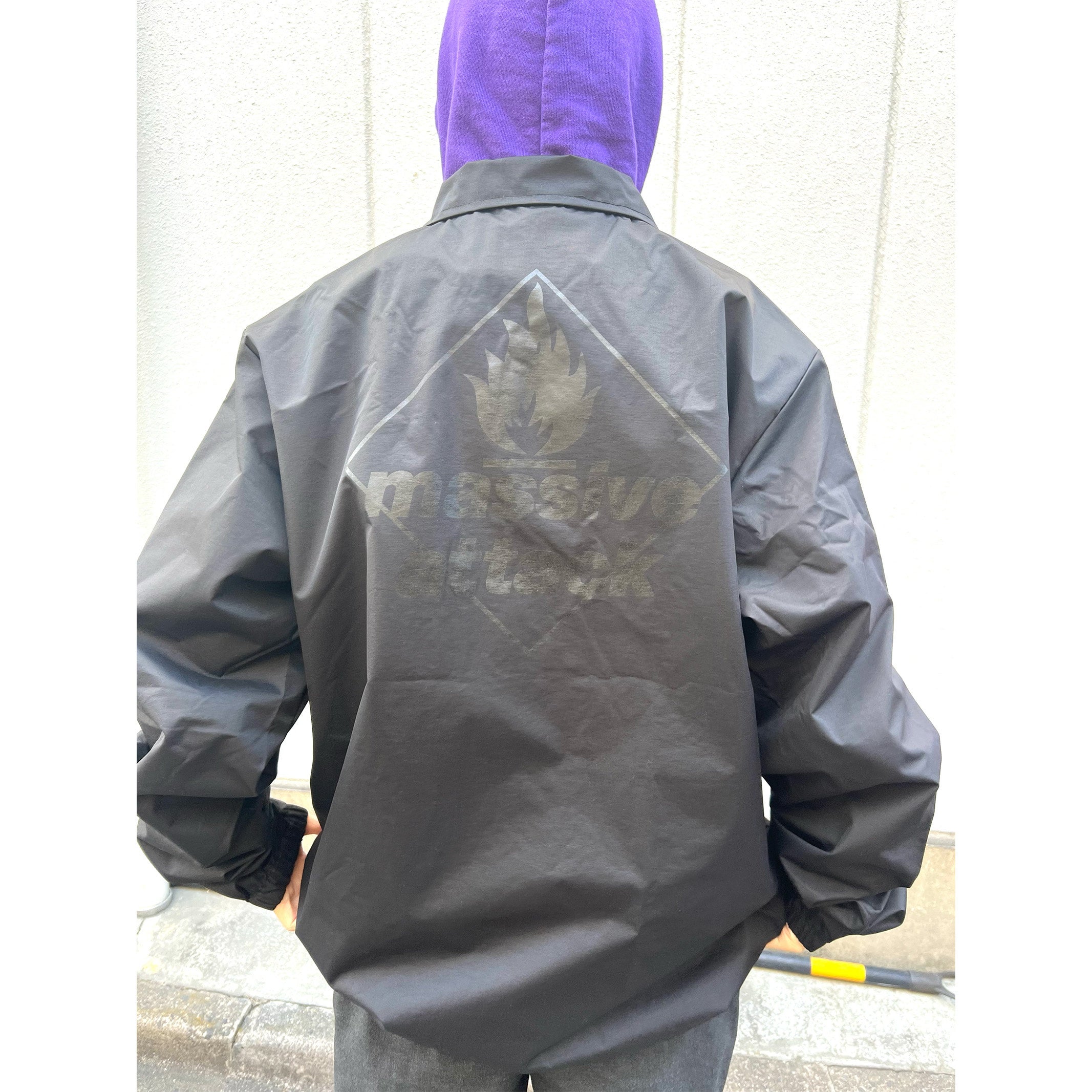 MASSIVE ATTACK COACH JACKET | someday